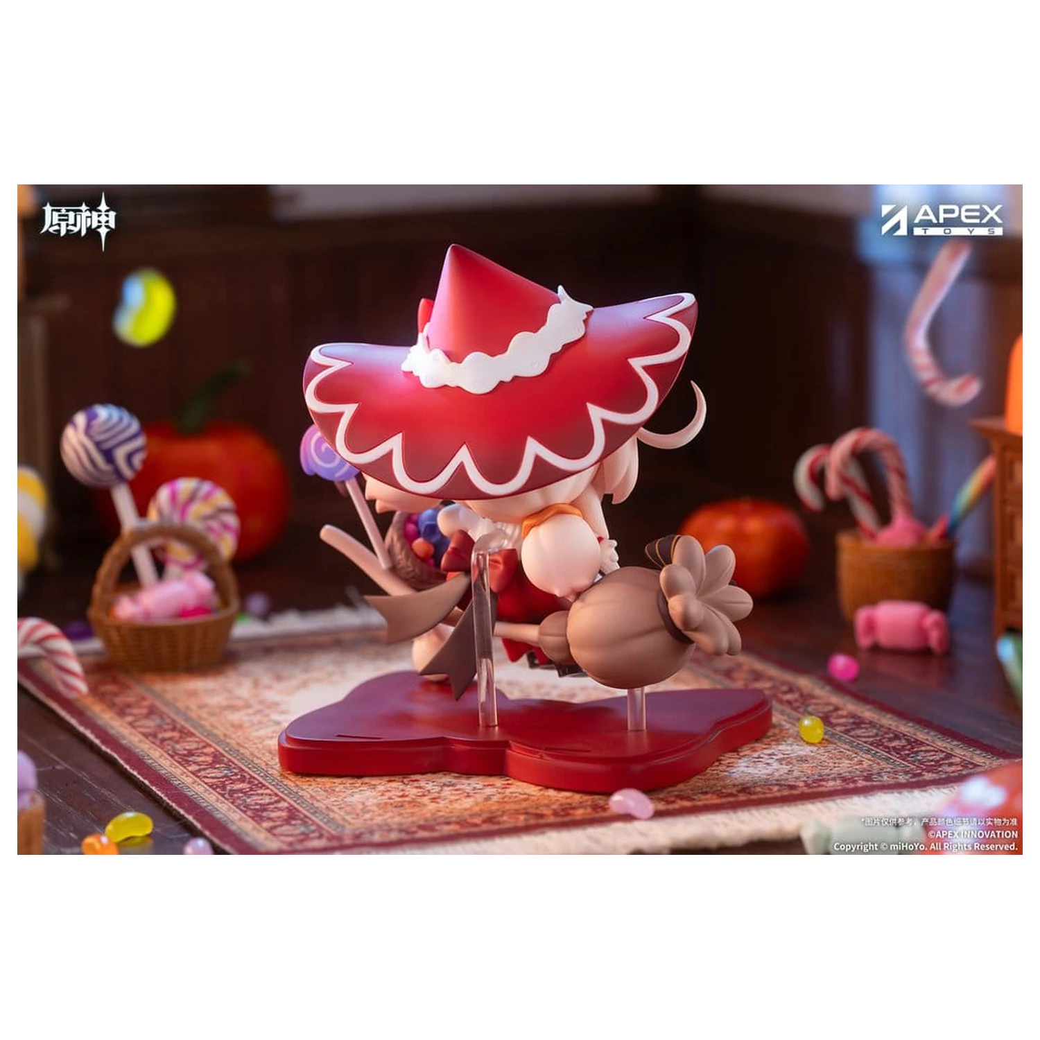 Genshin Impact You Ye Qi Xiang Series PVC Mini figurka Klee 11 cm fotografii produktu