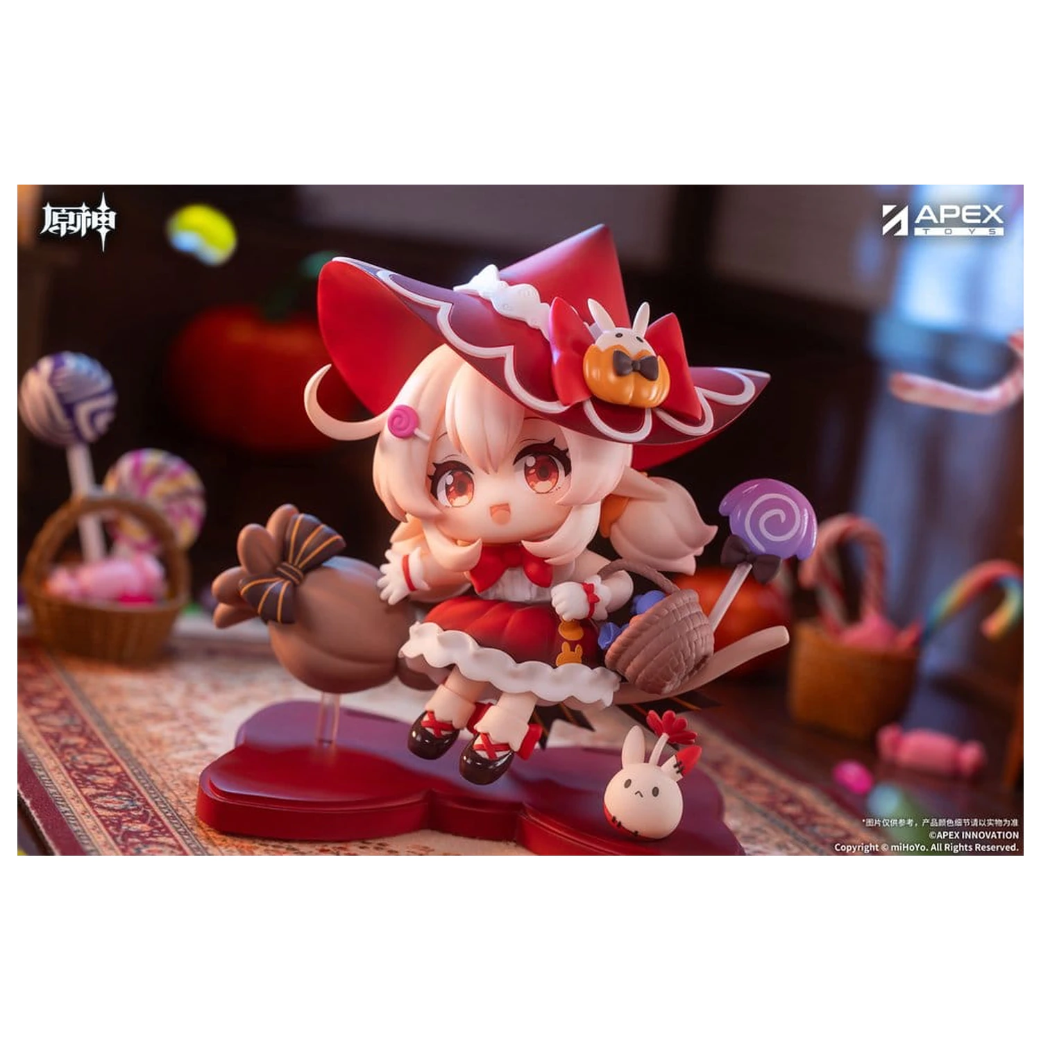 Genshin Impact You Ye Qi Xiang Series PVC Mini figurka Klee 11 cm fotografii produktu