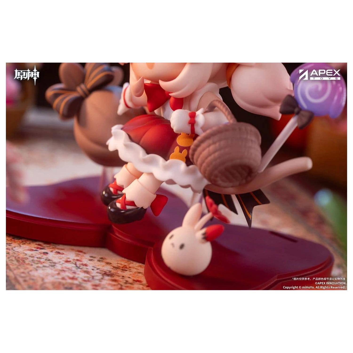 Genshin Impact You Ye Qi Xiang Series PVC Mini figurka Klee 11 cm fotografii produktu