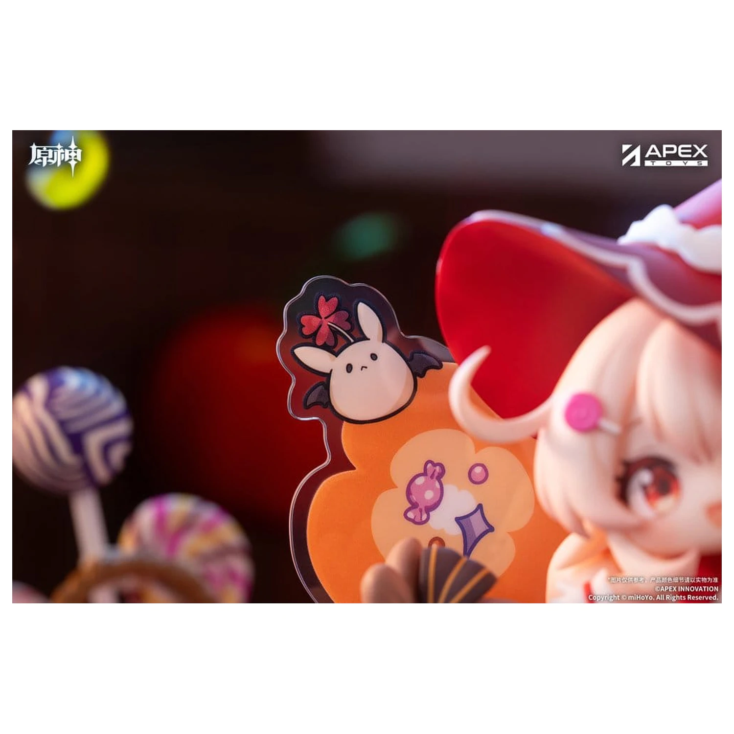 Genshin Impact You Ye Qi Xiang Series PVC Mini figurka Klee 11 cm fotografii produktu