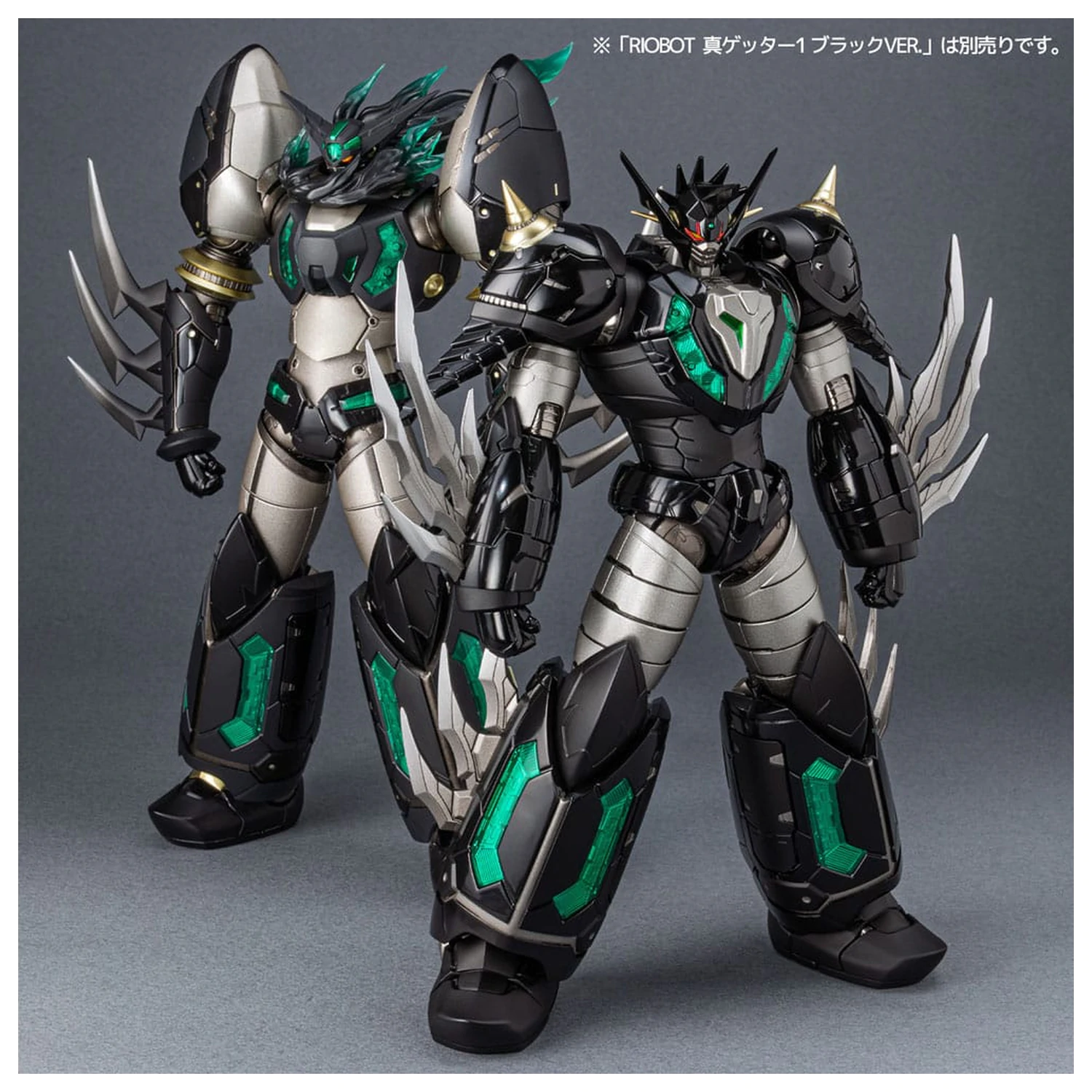 Getter Robo Armageddon Diecast akční figurka Riobot Shin Getter Dragon Black Ver. 21 cm fotografii produktu