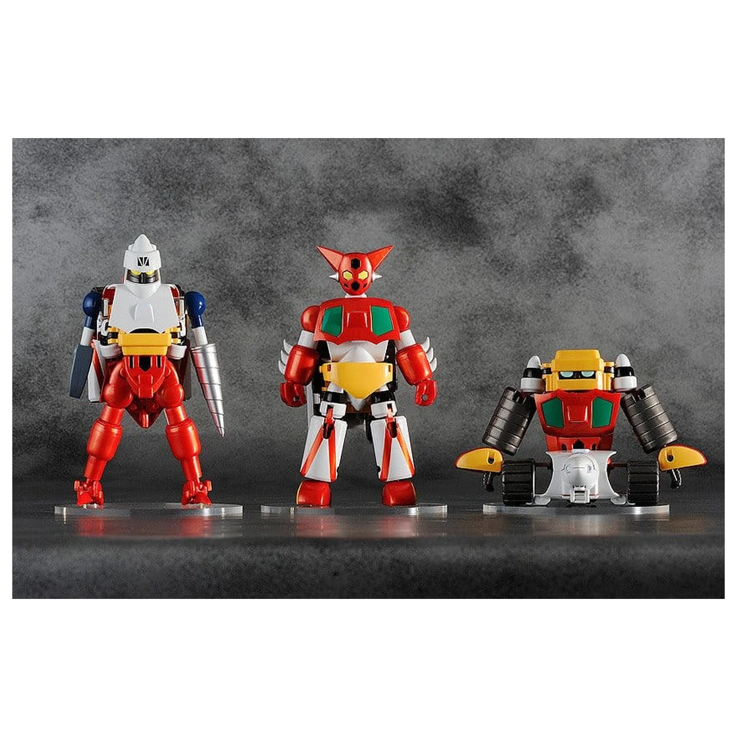 Getter Robo akční figurka 3-balení Dynamic Change Getter Robo 12 cm fotografii produktu