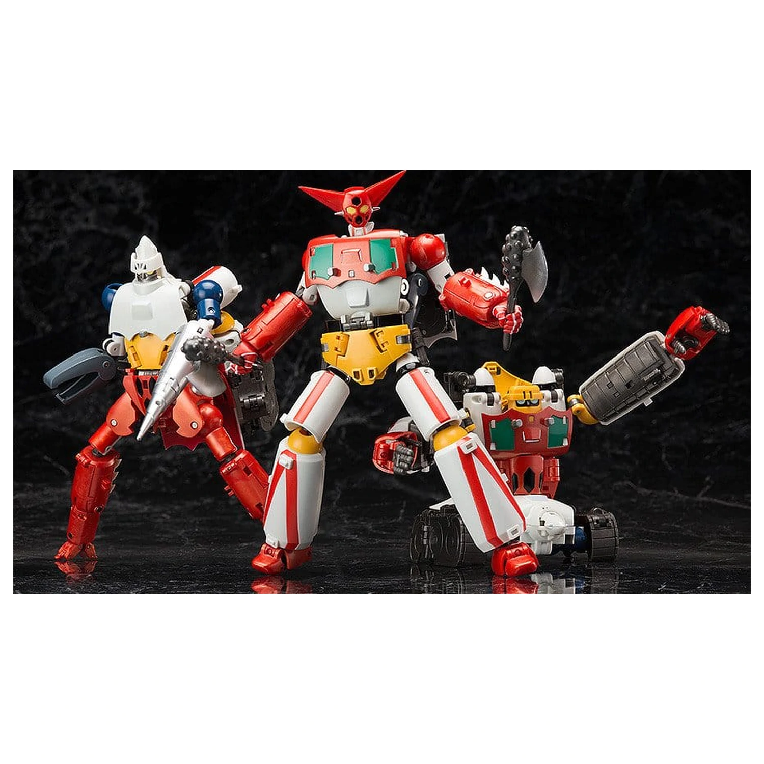 Sada akčních figurek Getter Robo Dynamic Change R (znovu vydáno) fotografii produktu