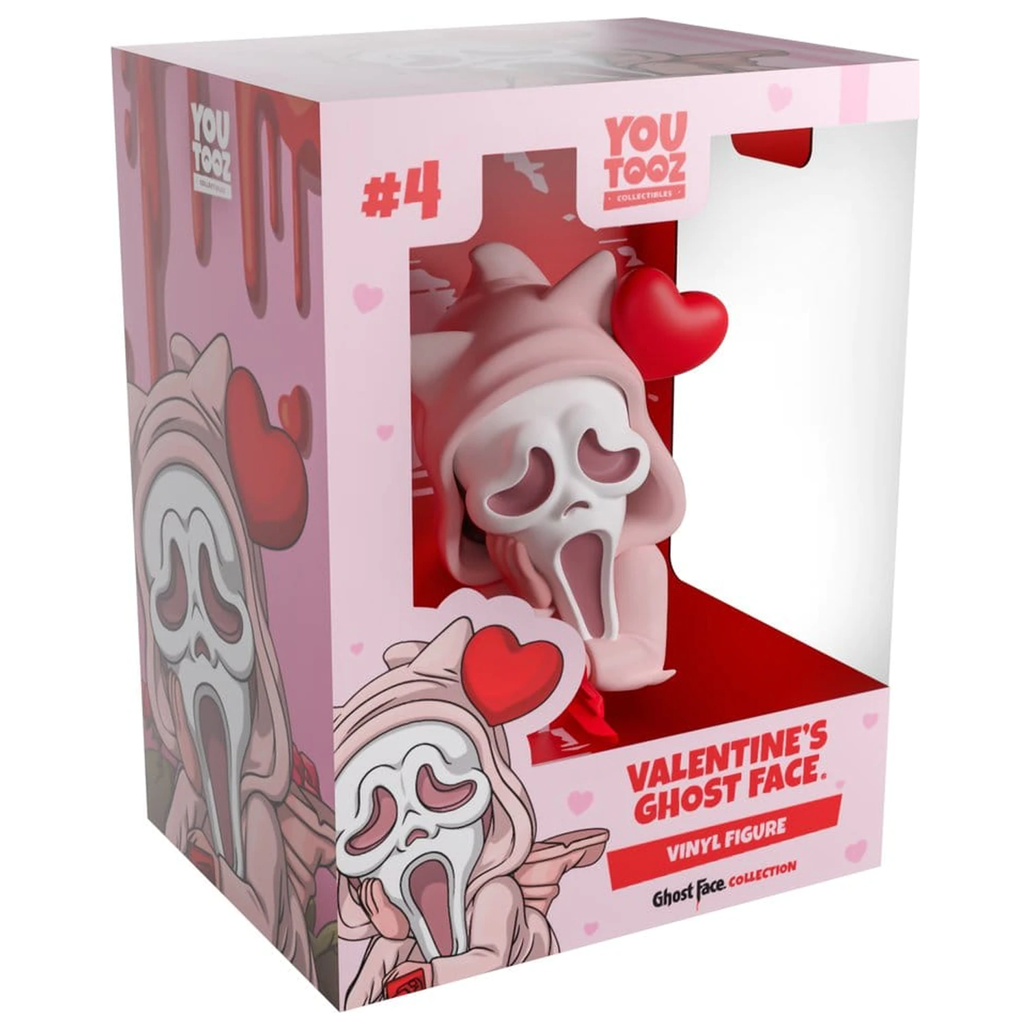Ghost Face vinylová figurka Valentine's Ghost Face 8 cm fotografii produktu