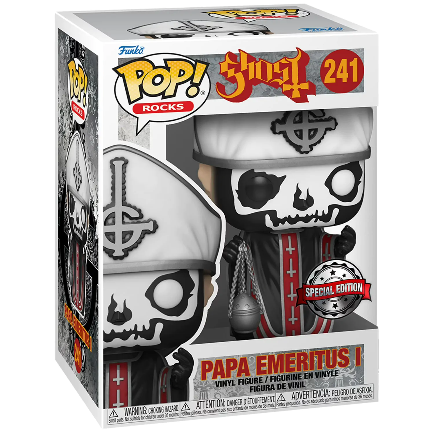 Ghost Funko POP! Rocks vinylová figurka Papa Emeritus I(MT) 9 cm fotografii produktu