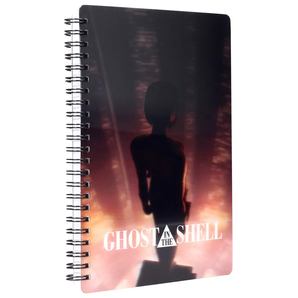 Ghost in the Shell Notebook s 3D efektem Motoko Kusanagi Art fotografii produktu