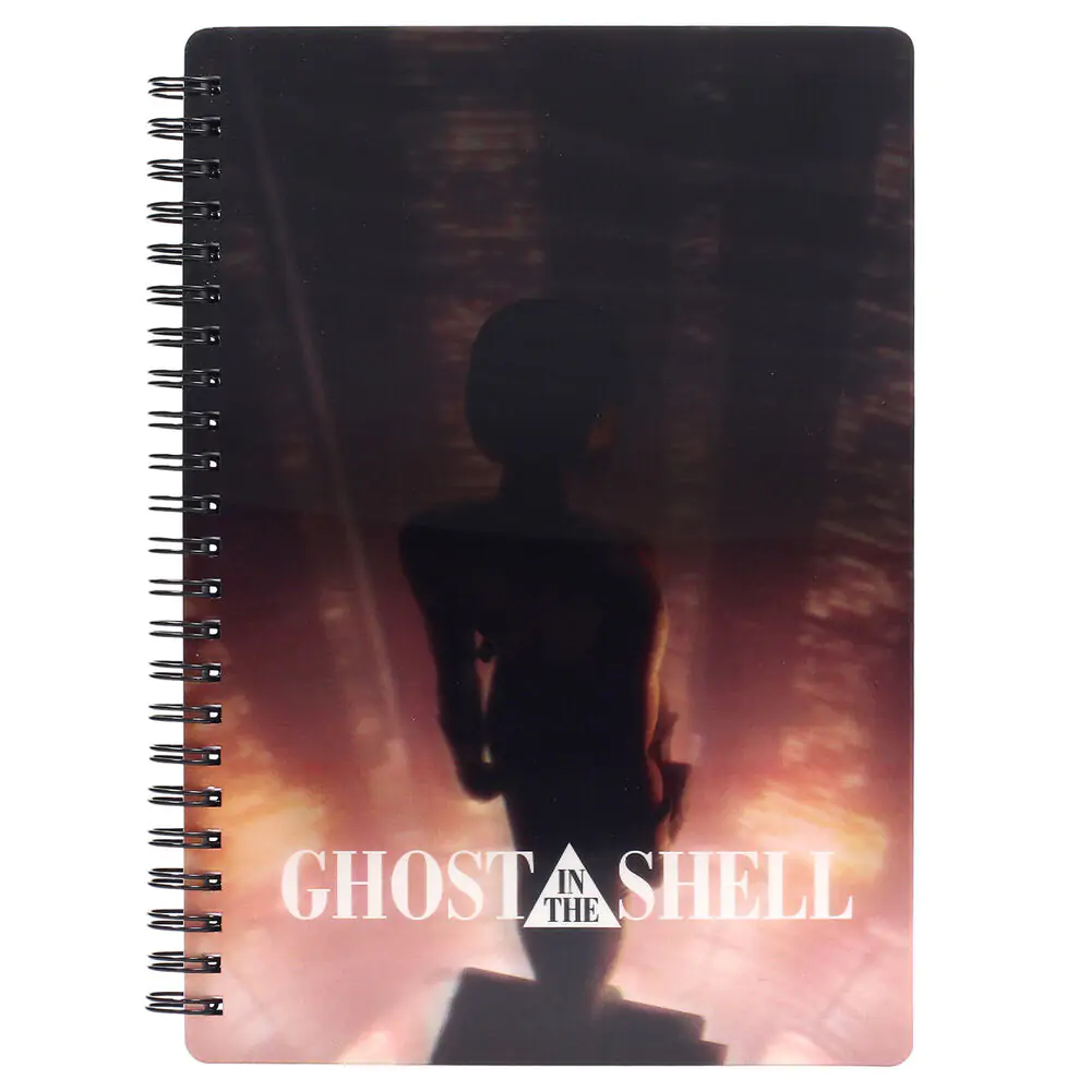 Ghost in the Shell Notebook s 3D efektem Motoko Kusanagi Art fotografii produktu