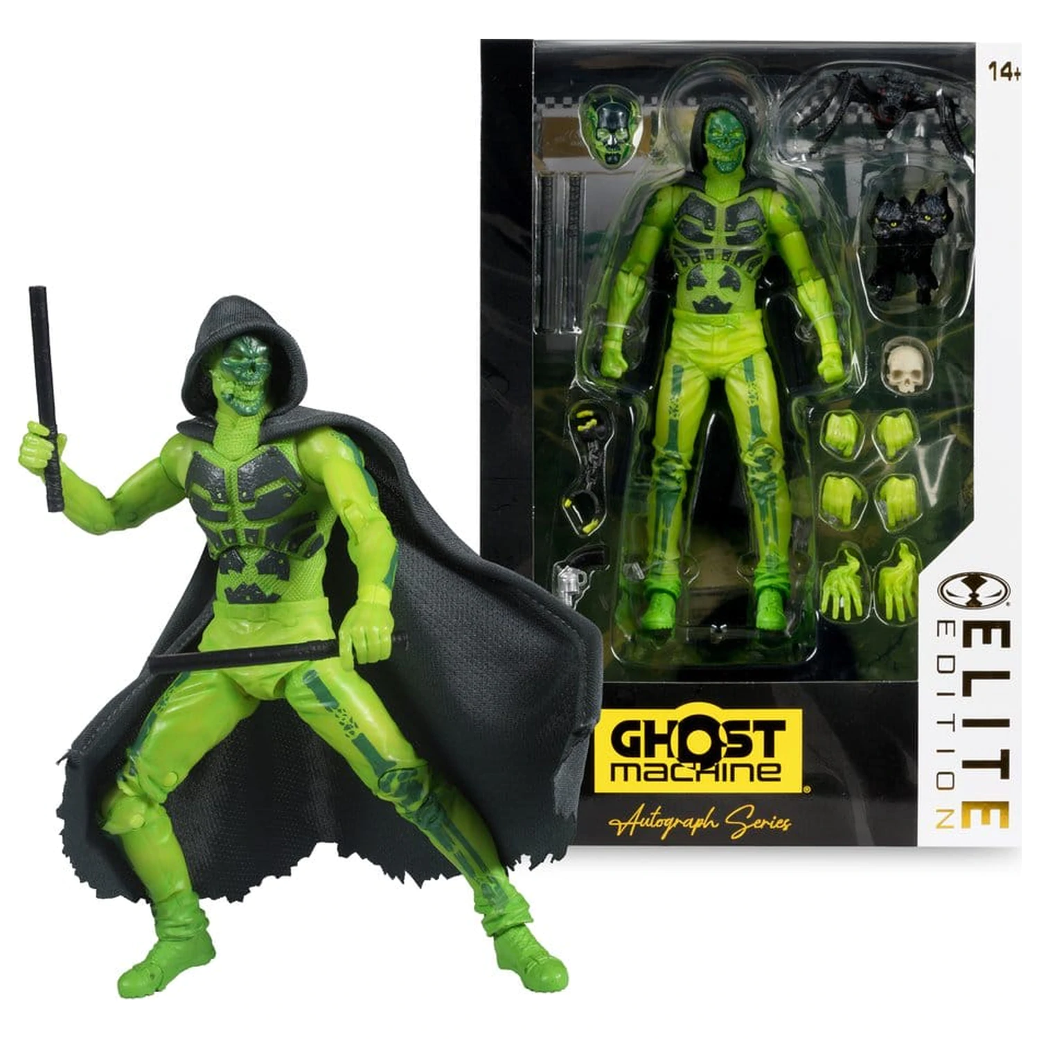Ghost Machine McFarlane Elite Edition Deluxe akční figurka Geiger 18 cm fotografii produktu