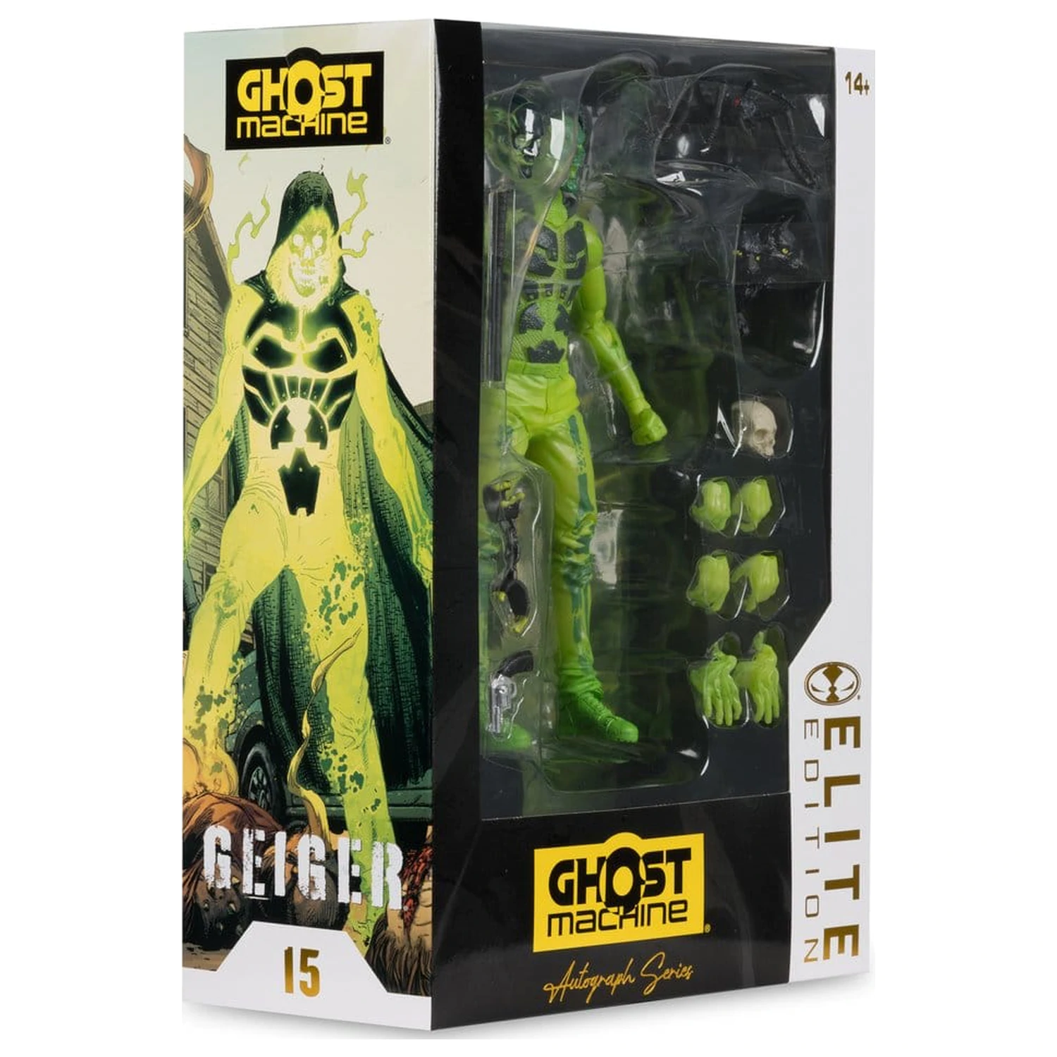 Ghost Machine McFarlane Elite Edition Deluxe akční figurka Geiger 18 cm fotografii produktu