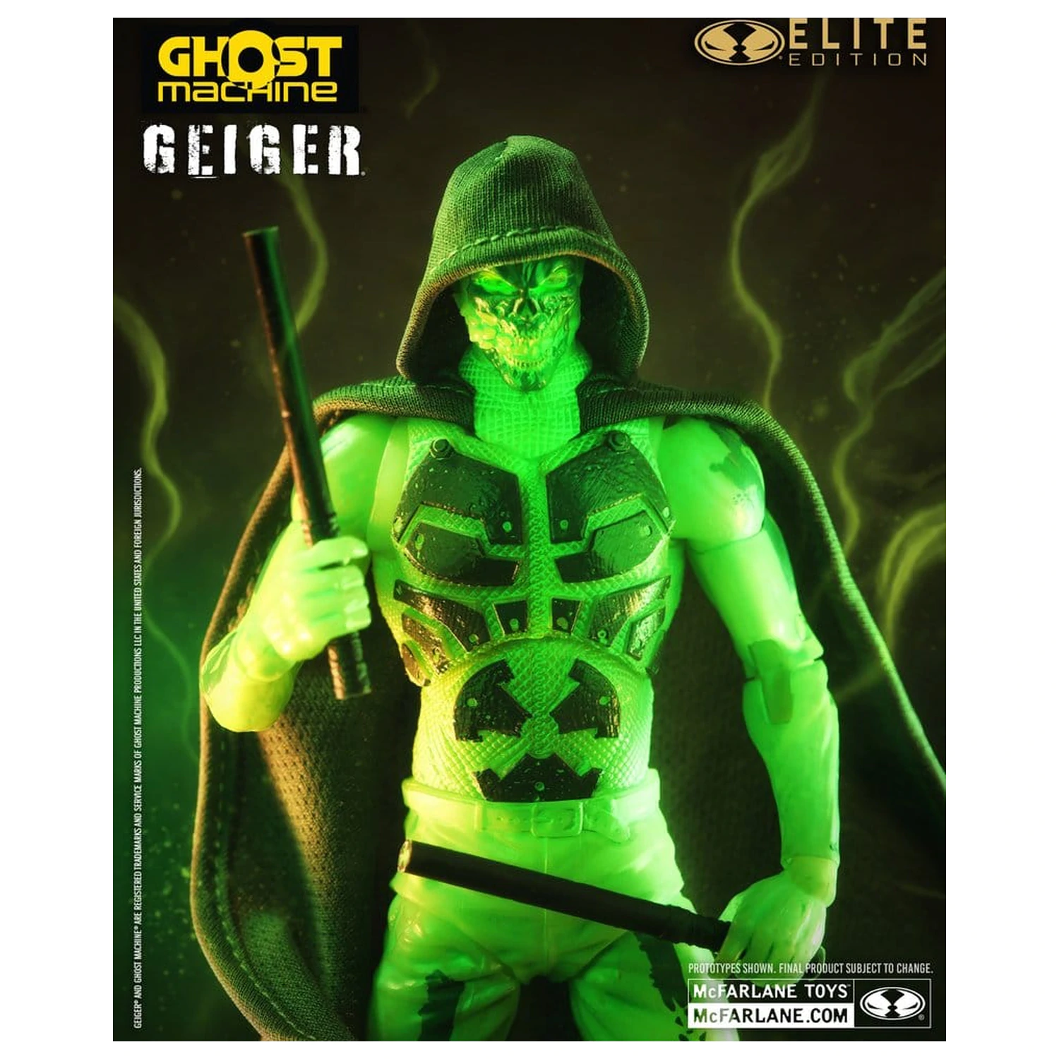 Ghost Machine McFarlane Elite Edition Deluxe akční figurka Geiger 18 cm fotografii produktu