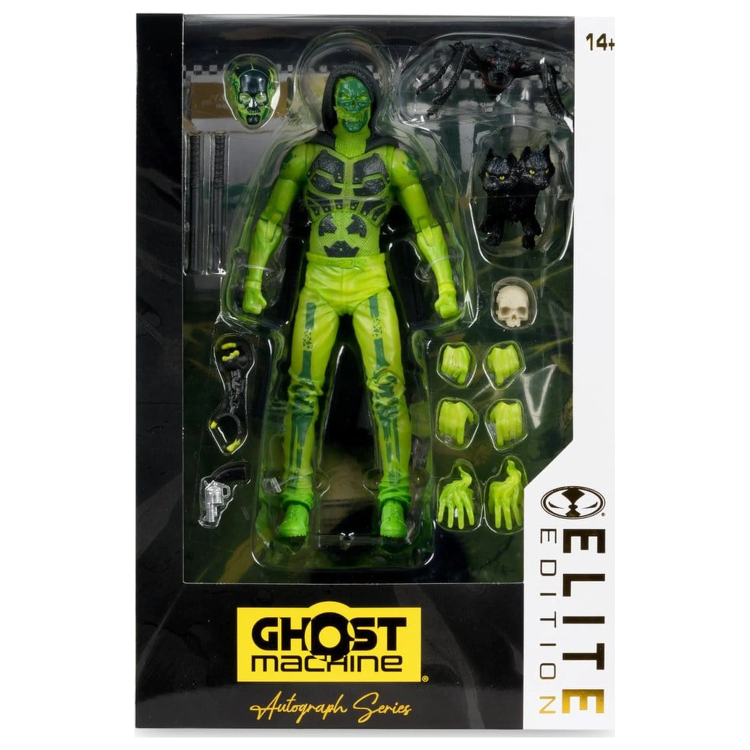 Ghost Machine McFarlane Elite Edition Deluxe akční figurka Geiger 18 cm fotografii produktu