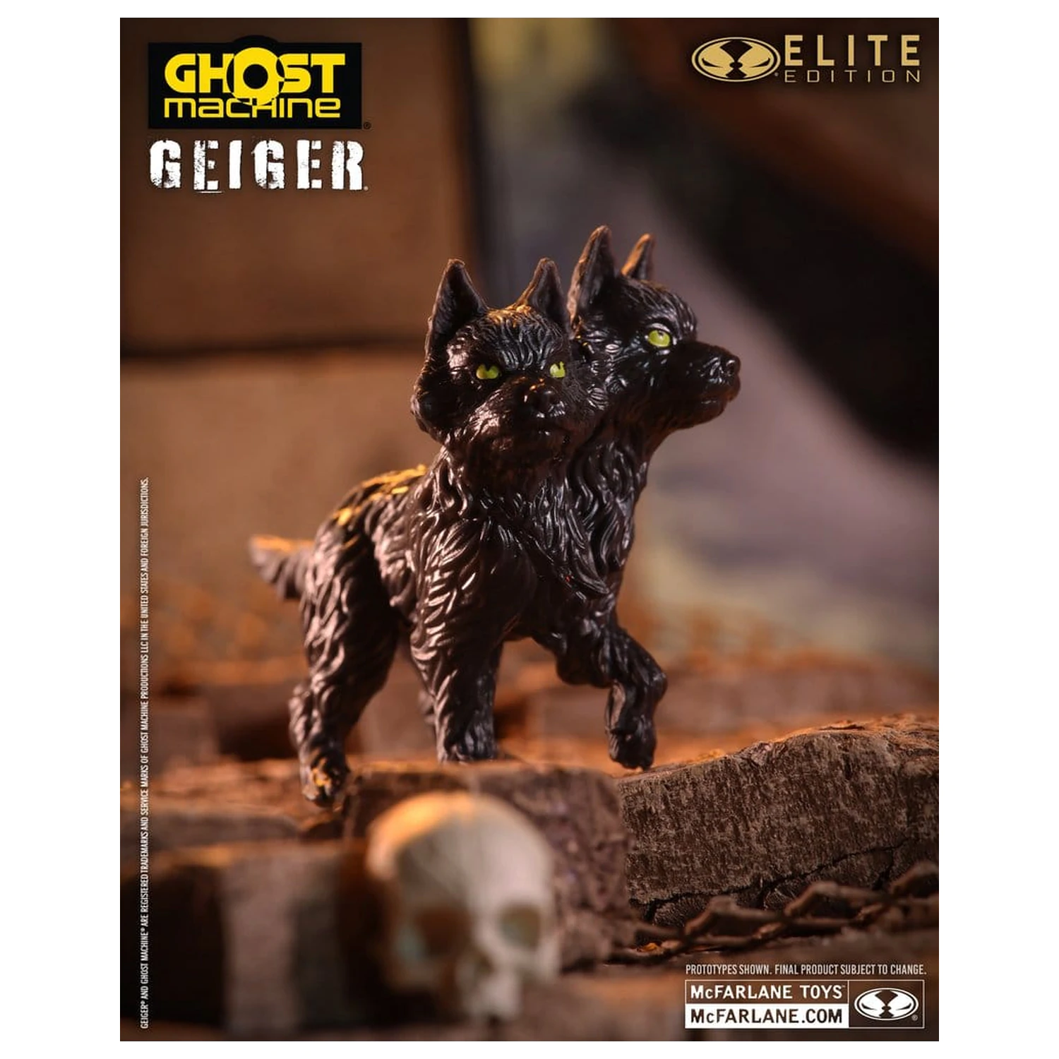 Ghost Machine McFarlane Elite Edition Deluxe akční figurka Geiger 18 cm fotografii produktu