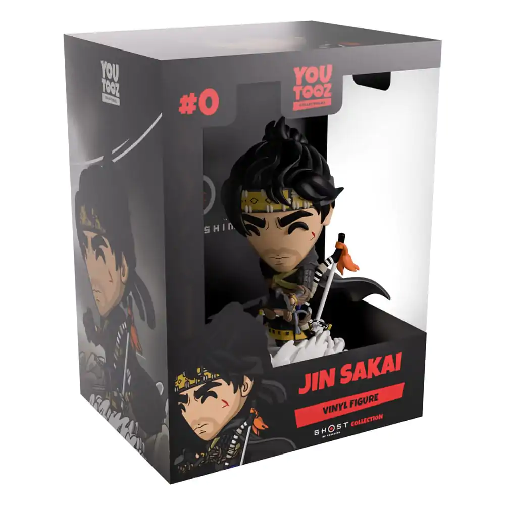 Ghost of Tsushima Vinylová Figurka Jin Sakai 12 cm fotografii produktu