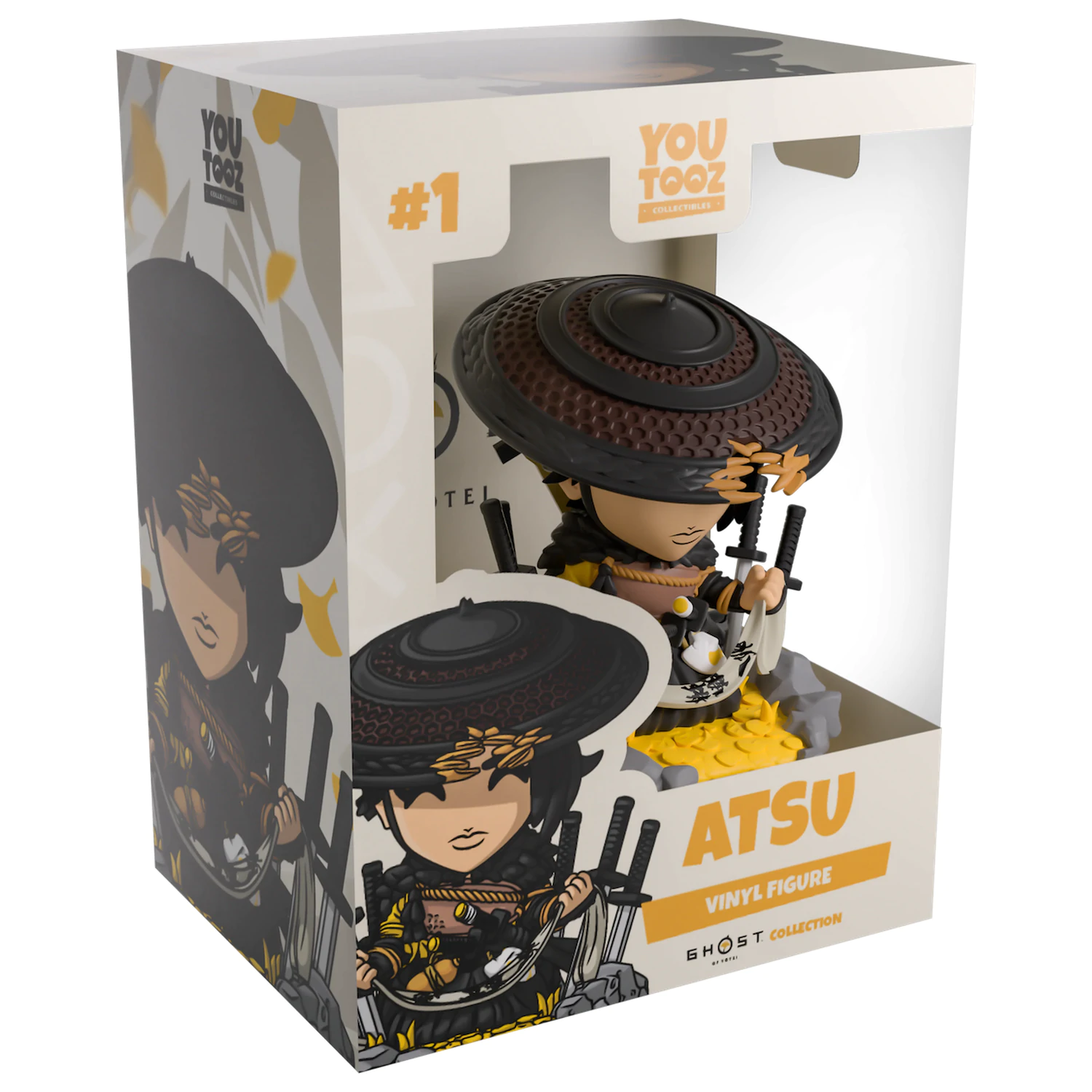 Ghost of Yōtei Atsu Figurka Youtooz 9,4 cm fotografii produktu