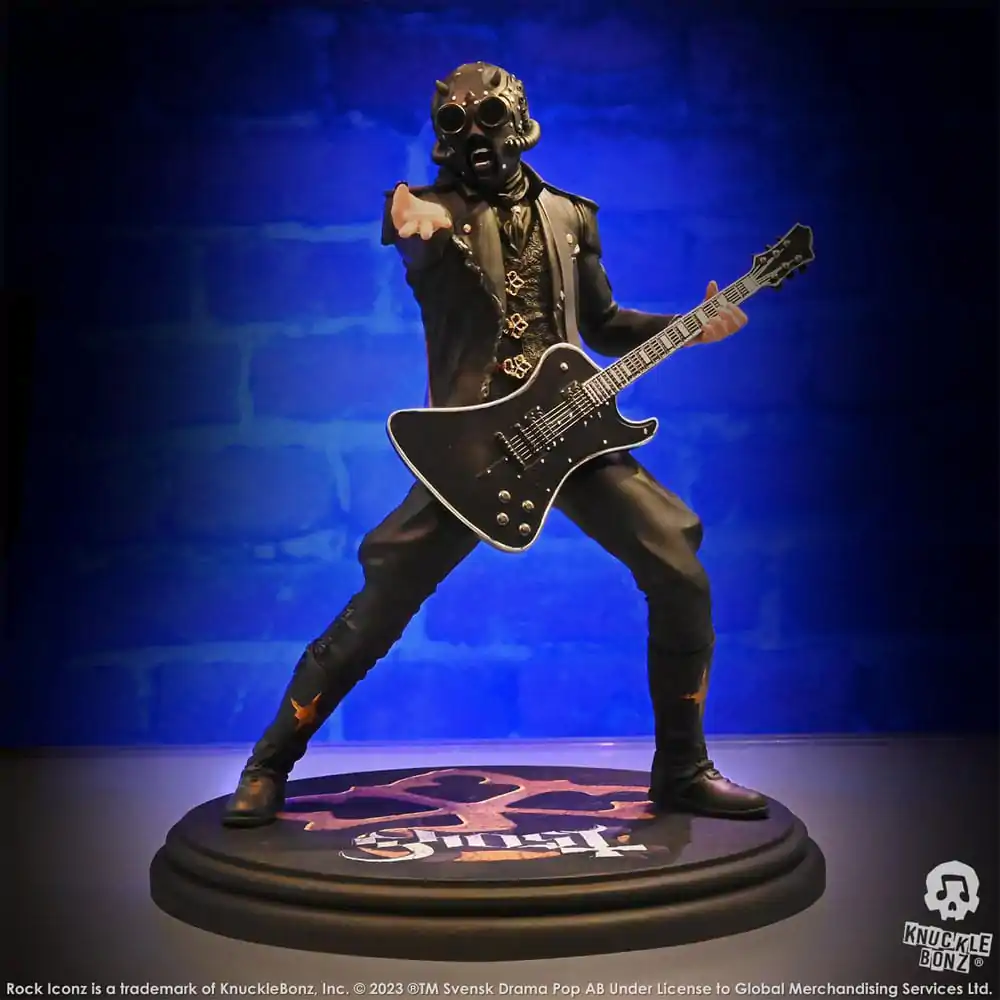 Ghost Rock Iconz Socha 1/9 Nameless Ghoul II (Black Guitar) 22 cm fotografii produktu