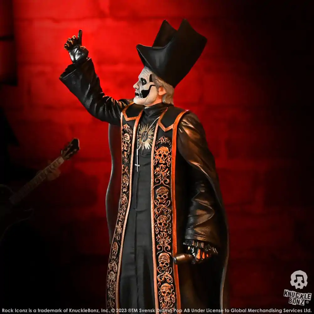 Ghost Rock Iconz Statue 1/9 Papa Emeritus IV (Black Robes) 22 cm Soška fotografii produktu