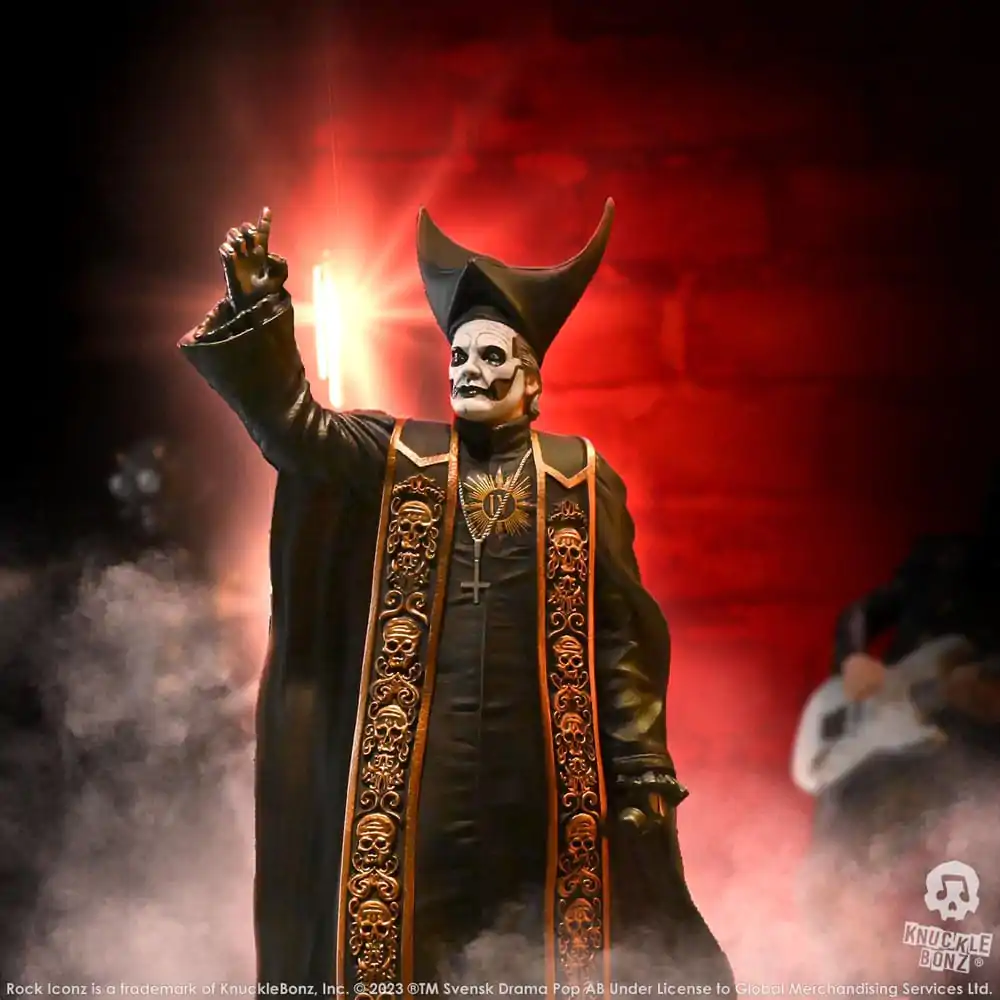 Ghost Rock Iconz Statue 1/9 Papa Emeritus IV (Black Robes) 22 cm Soška fotografii produktu