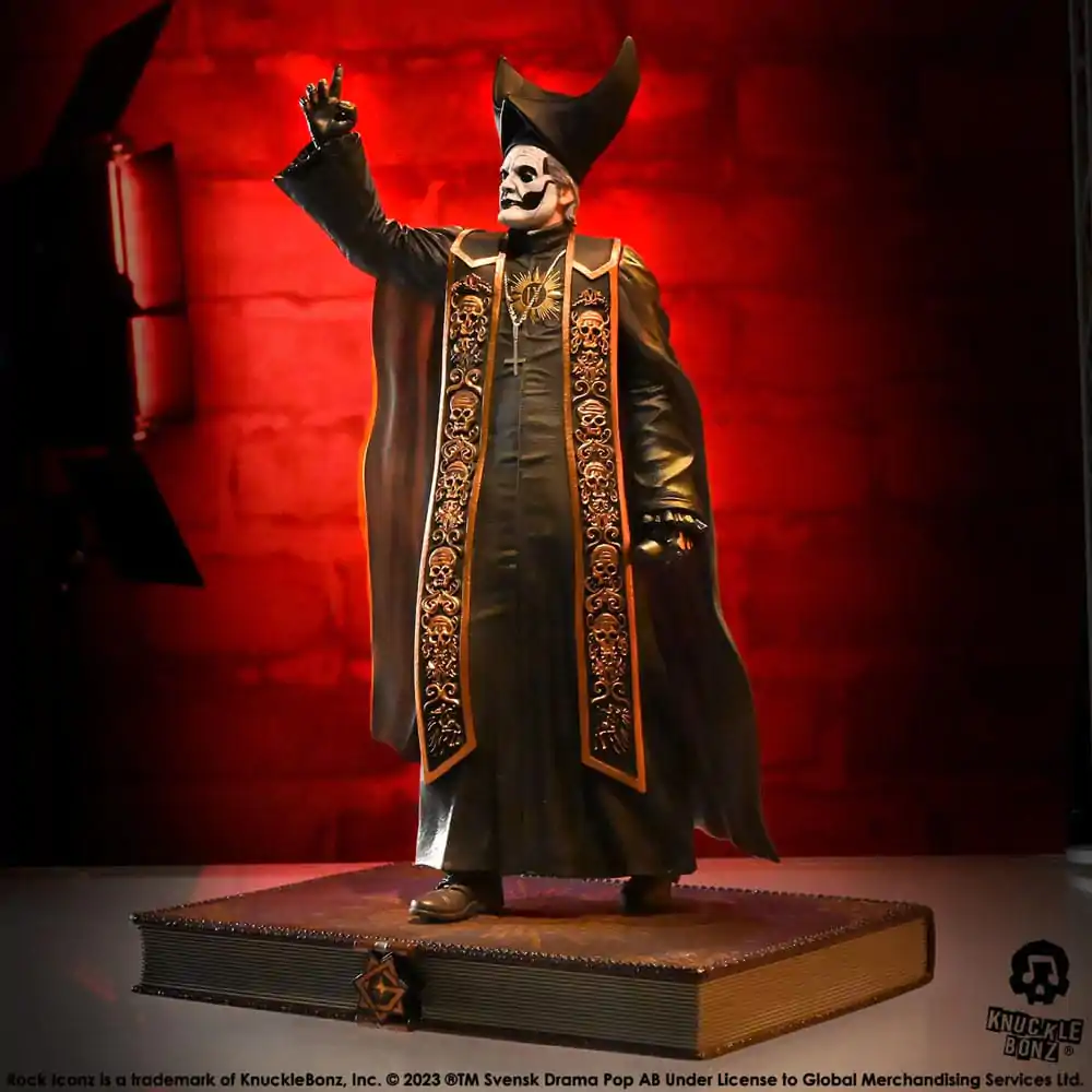 Ghost Rock Iconz Statue 1/9 Papa Emeritus IV (Black Robes) 22 cm Soška fotografii produktu