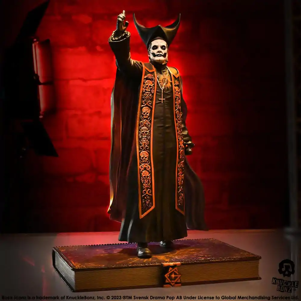 Ghost Rock Iconz Statue 1/9 Papa Emeritus IV (Black Robes) 22 cm Soška fotografii produktu