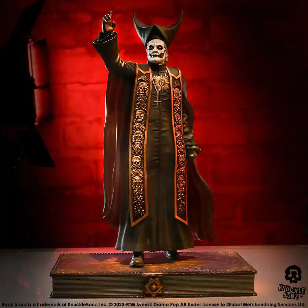 Ghost Rock Iconz Statue 1/9 Papa Emeritus IV (Black Robes) 22 cm Soška fotografii produktu