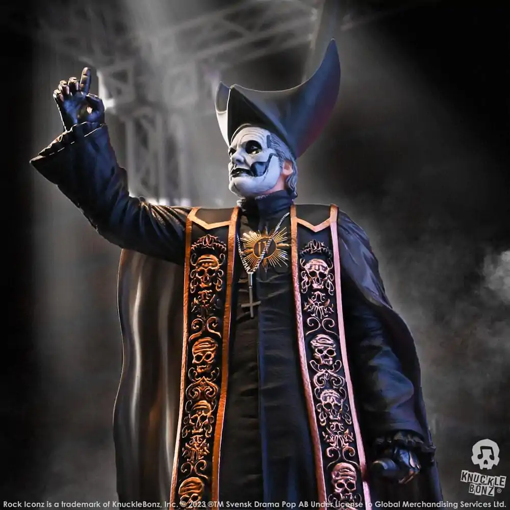 Ghost Rock Iconz Statue 1/9 Papa Emeritus IV (Black Robes) 22 cm Soška fotografii produktu