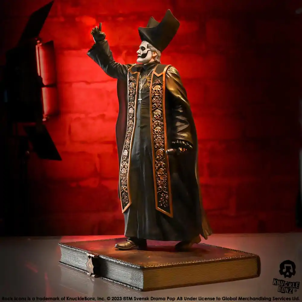 Ghost Rock Iconz Statue 1/9 Papa Emeritus IV (Black Robes) 22 cm Soška fotografii produktu