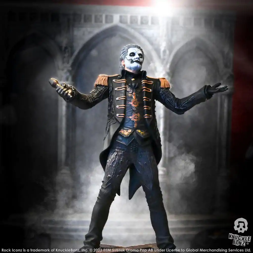 Socha Ghost Rock Iconz 1/9 Papa Emeritus IV (Vojenská bunda) 22 cm fotografii produktu
