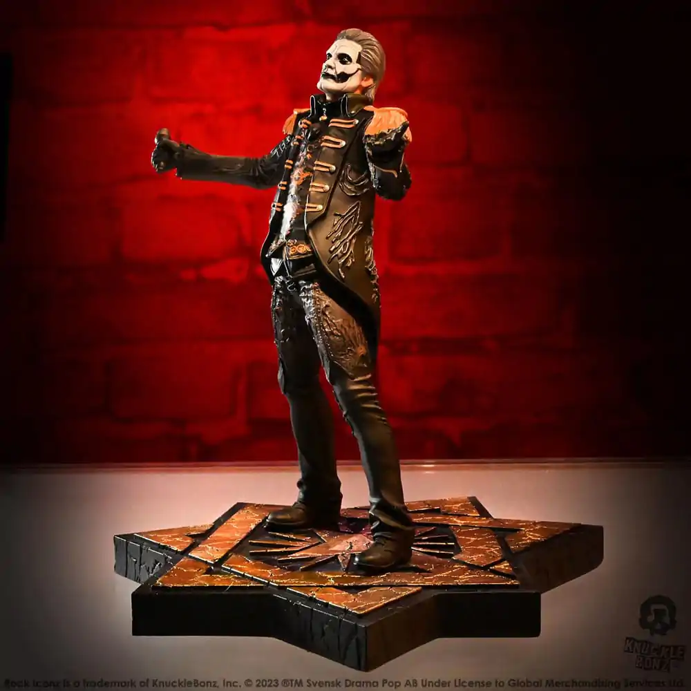 Socha Ghost Rock Iconz 1/9 Papa Emeritus IV (Vojenská bunda) 22 cm fotografii produktu