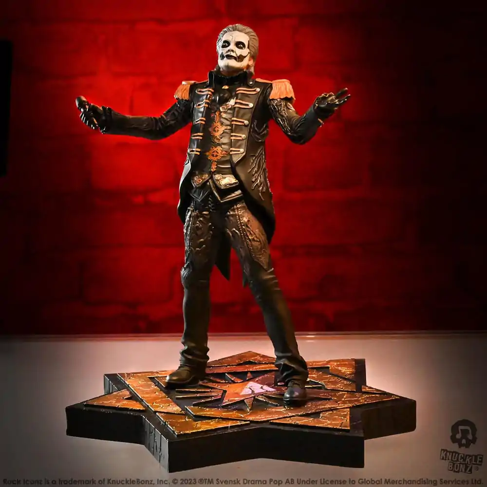 Socha Ghost Rock Iconz 1/9 Papa Emeritus IV (Vojenská bunda) 22 cm fotografii produktu