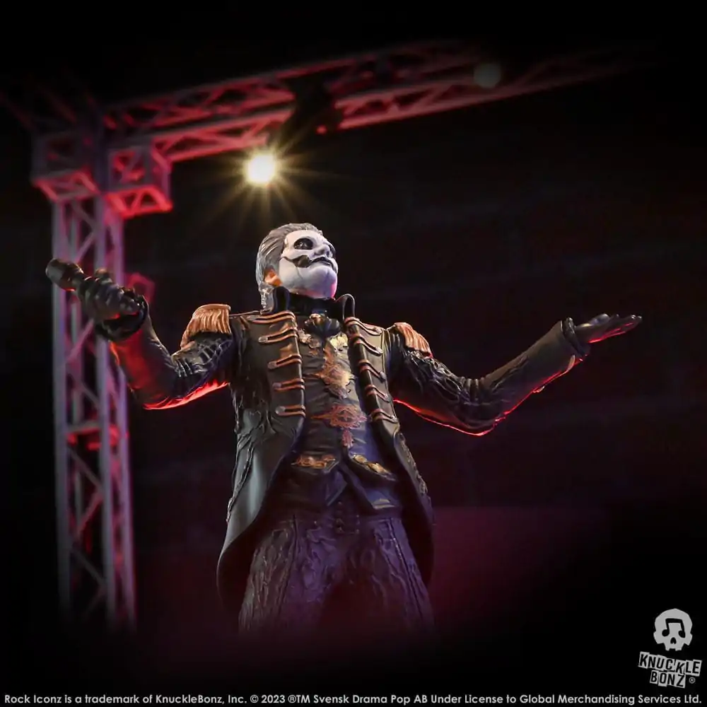 Socha Ghost Rock Iconz 1/9 Papa Emeritus IV (Vojenská bunda) 22 cm fotografii produktu