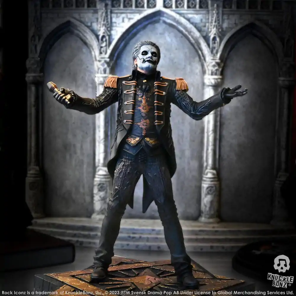 Socha Ghost Rock Iconz 1/9 Papa Emeritus IV (Vojenská bunda) 22 cm fotografii produktu