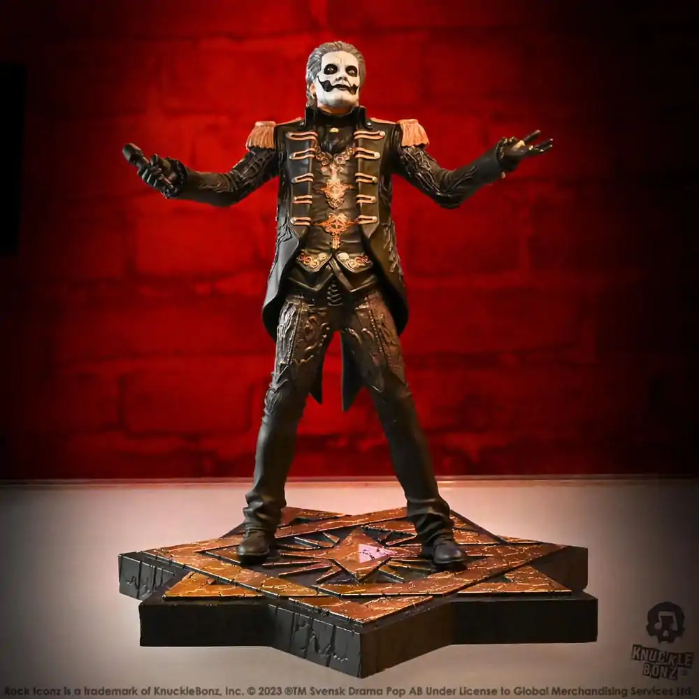 Socha Ghost Rock Iconz 1/9 Papa Emeritus IV (Vojenská bunda) 22 cm fotografii produktu