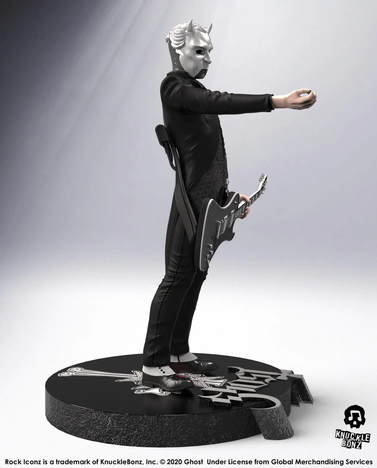 Soška Ghost Rock Iconz Nameless Ghoul (Černá kytara) Limitovaná edice 22 cm fotografii produktu