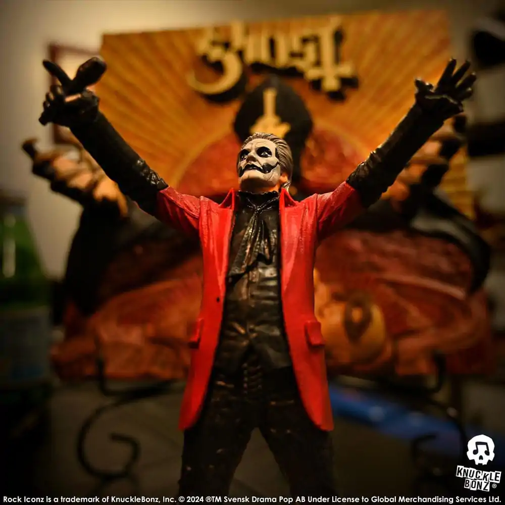 Ghost Rock Iconz Statue Papa Emeritus IV 22 cm socha fotografii produktu