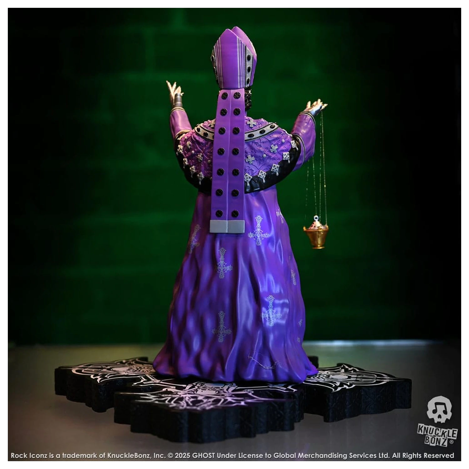 Ghost Rock Iconz Socha Papa V Perpetua Purple Robes 22 cm fotografii produktu