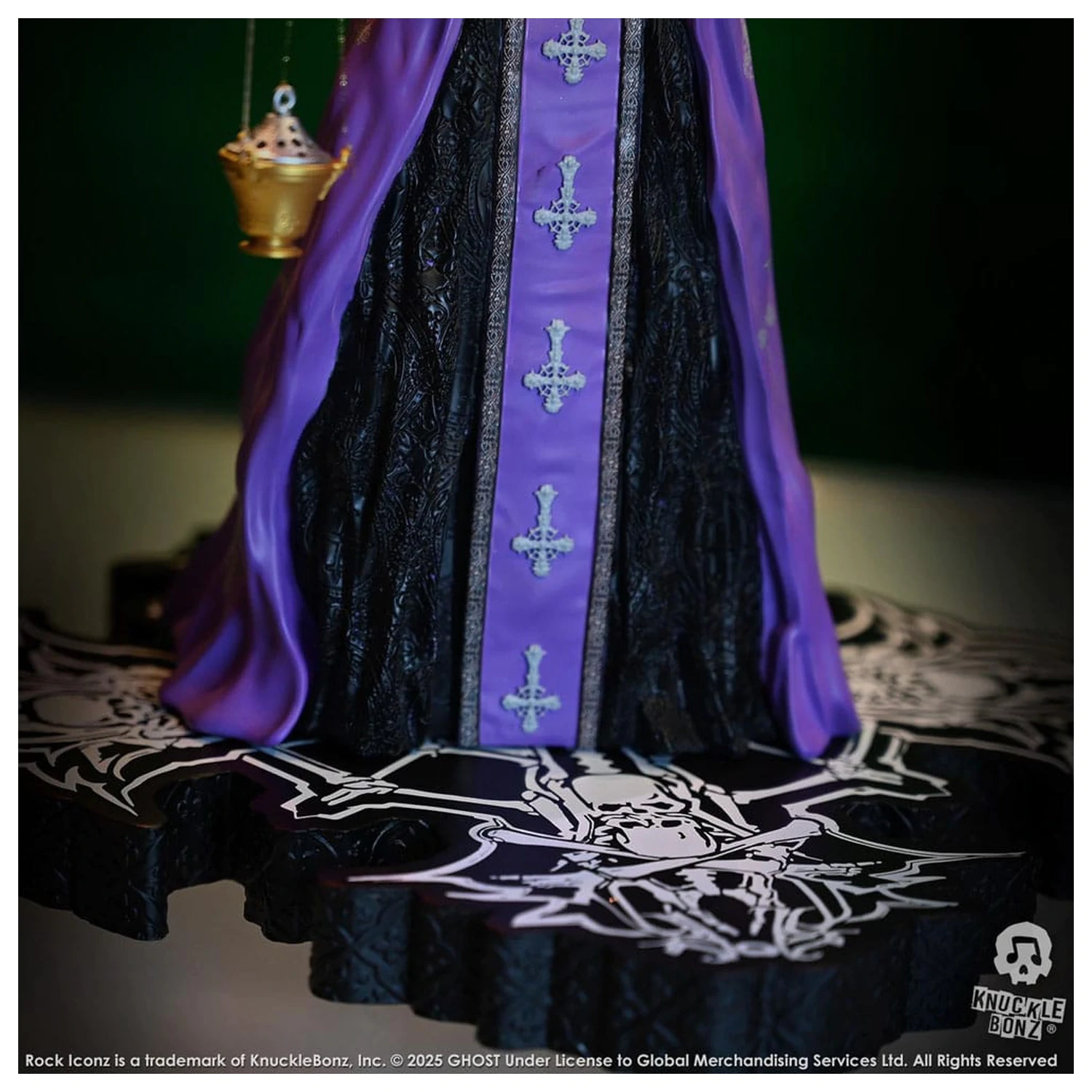 Ghost Rock Iconz Socha Papa V Perpetua Purple Robes 22 cm fotografii produktu