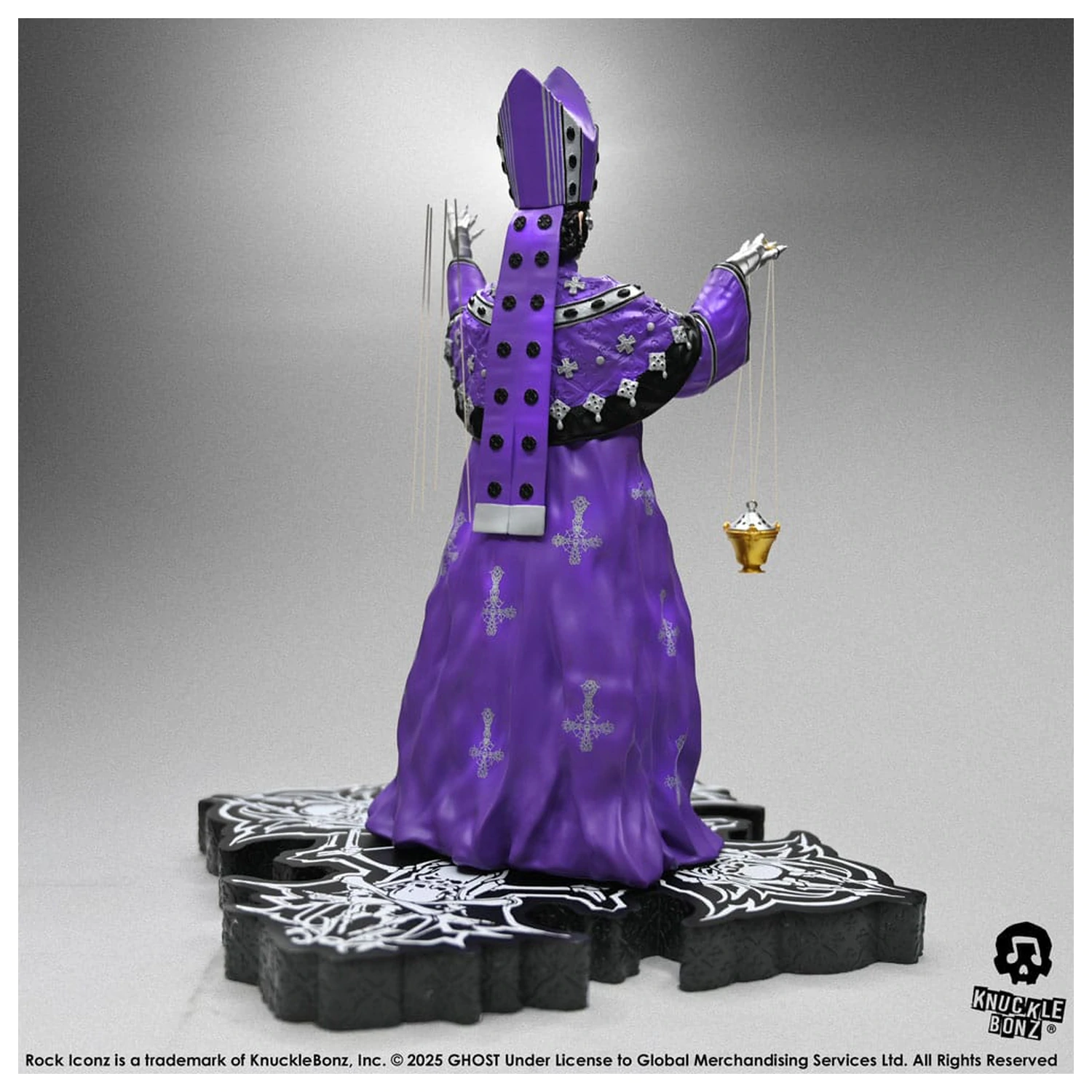Ghost Rock Iconz Socha Papa V Perpetua Purple Robes 22 cm fotografii produktu