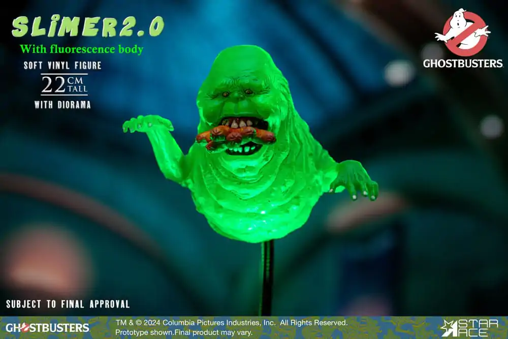 Ghostbusters Statue 1/8 Slimer 2.0 22 cm Socha fotografii produktu