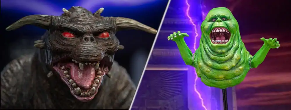 Ghostbusters Soška 1/8 Slimer (NX) + Zuul (NX) Normal Version Twin Pack Set 12 cm fotografii produktu