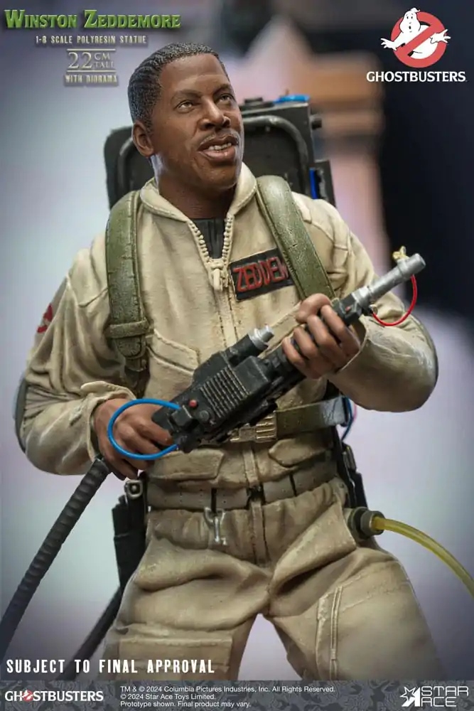 Ghostbusters Resinová socha 1/8 Winston Zeddemore 22 cm fotografii produktu