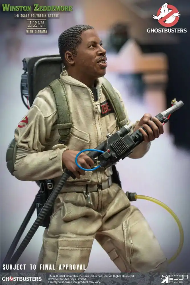 Ghostbusters Resinová socha 1/8 Winston Zeddemore 22 cm fotografii produktu