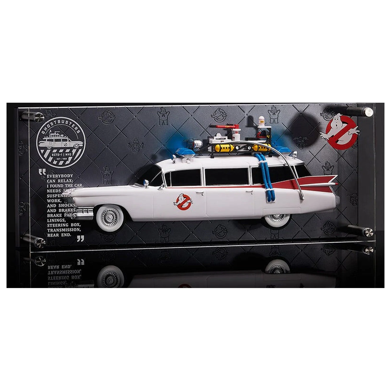 Ghostbusters Ecto-1 Licenční replika plaketa fotografii produktu
