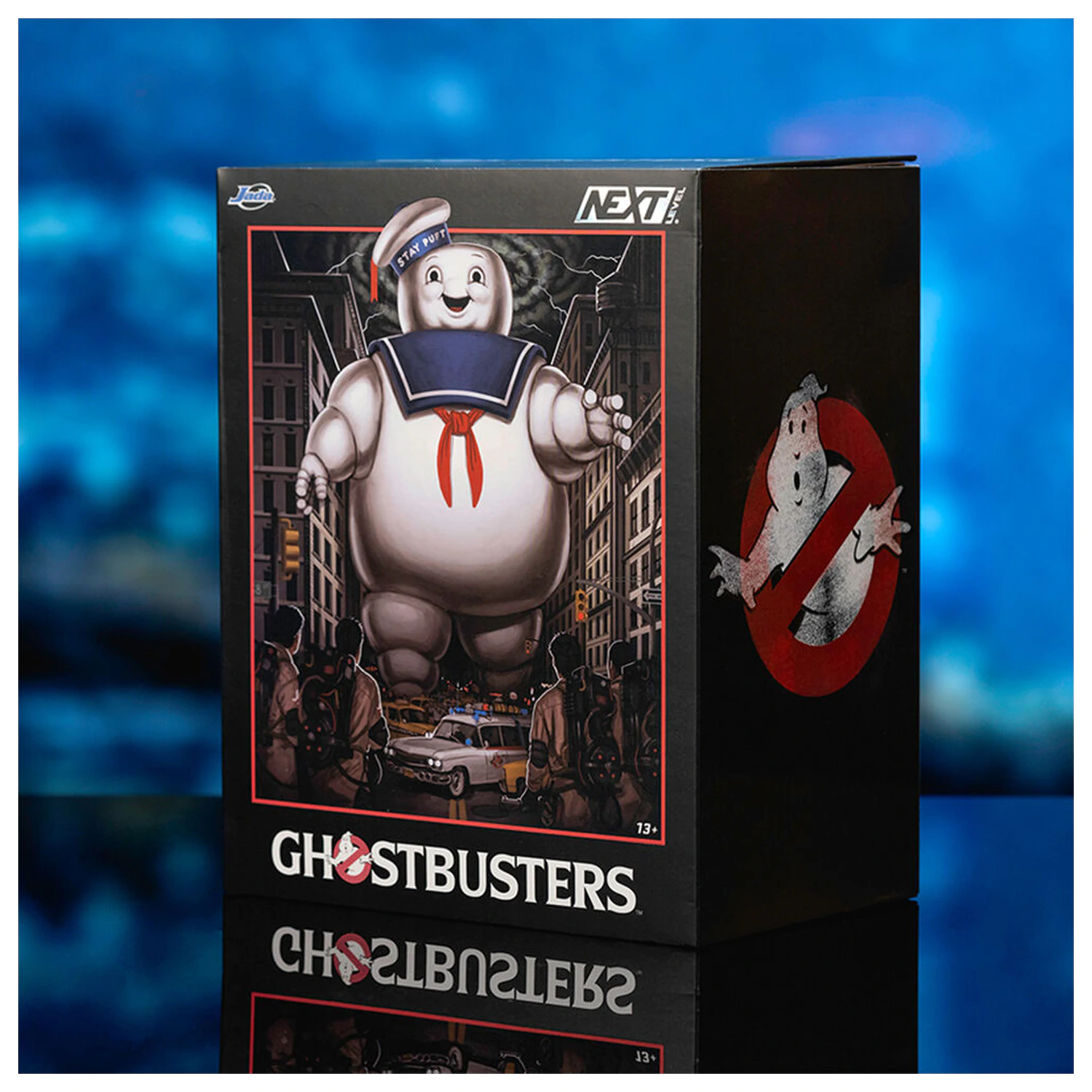 Ghostbusters Puft Marsmellow movie set stage figura diorama fotografii produktu