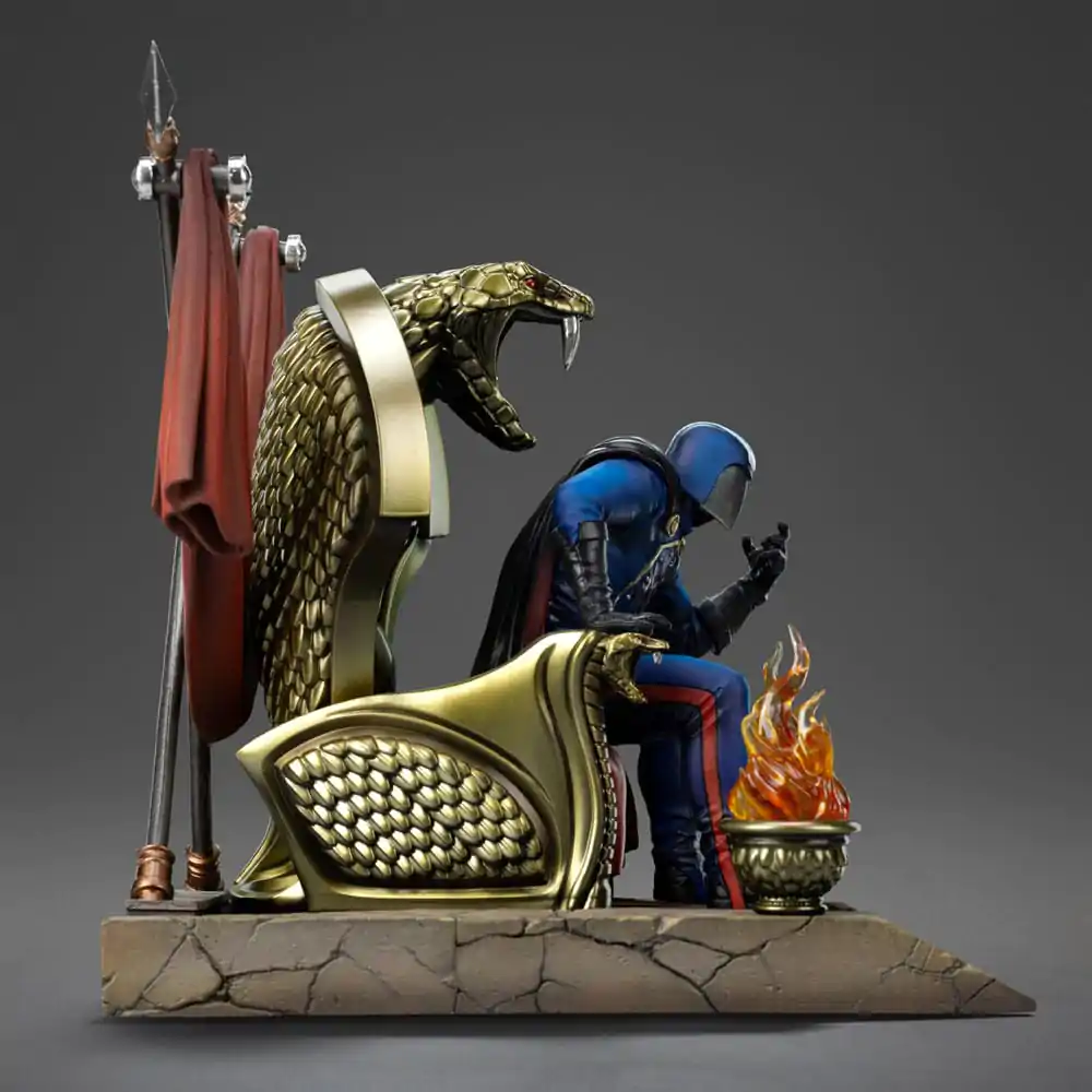 GI Joe Art Scale Socha 1/10 Cobra Commander 25 cm fotografii produktu