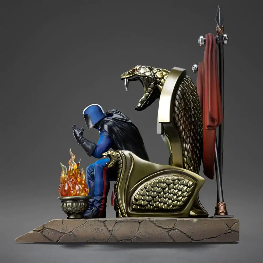 GI Joe Art Scale Socha 1/10 Cobra Commander 25 cm fotografii produktu