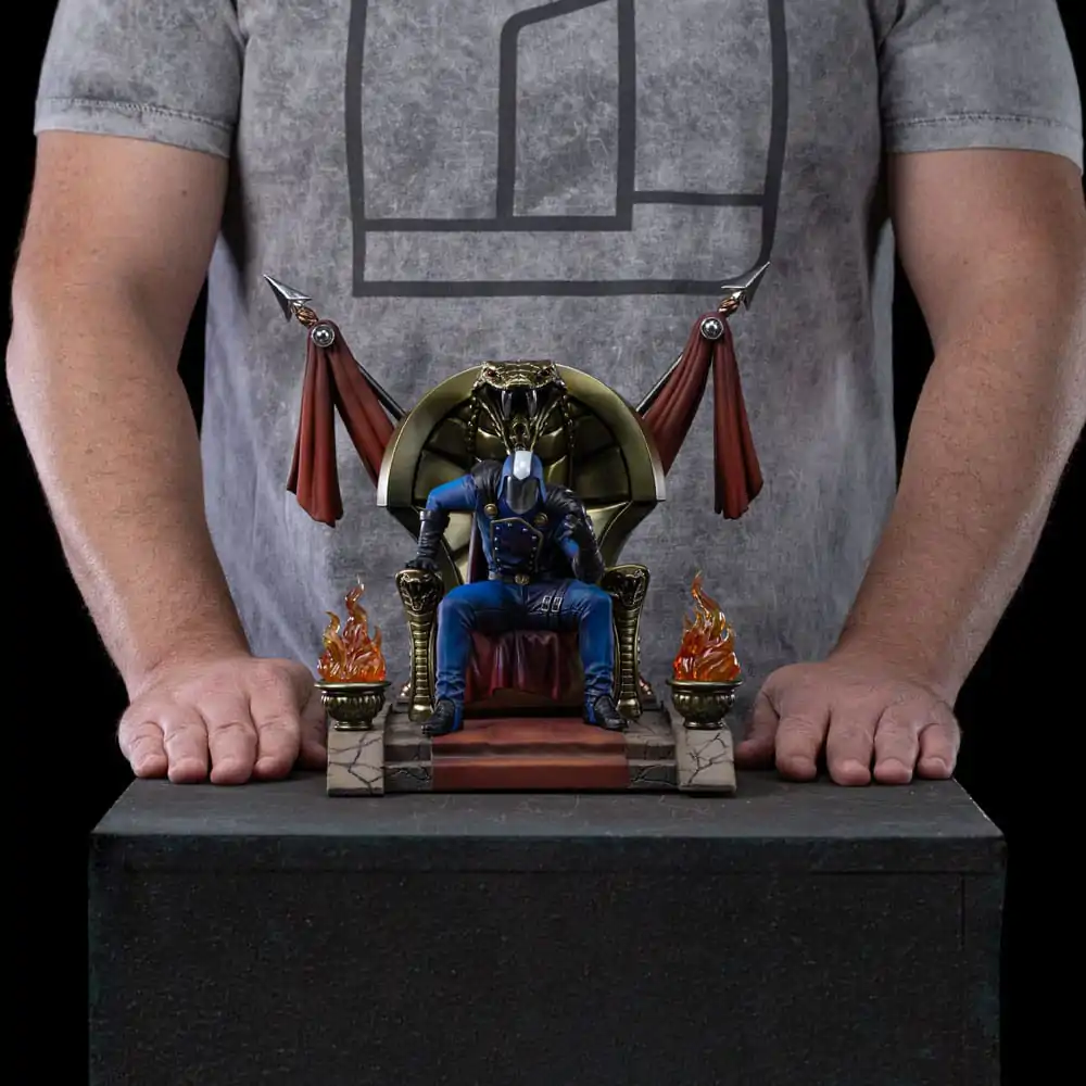 GI Joe Art Scale Socha 1/10 Cobra Commander 25 cm fotografii produktu