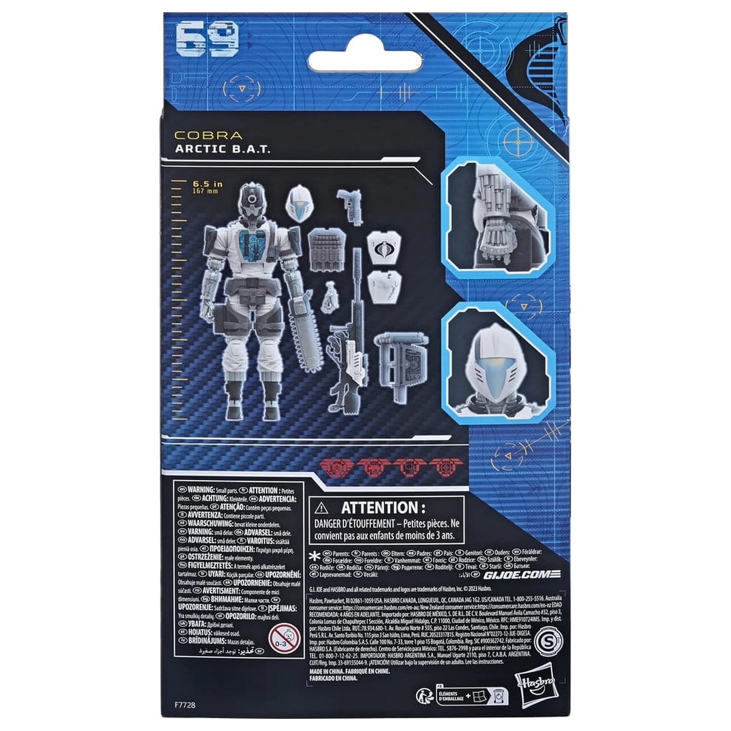 GI Joe Classified Series akční figurka Arctic B.A.T. 15 cm fotografii produktu