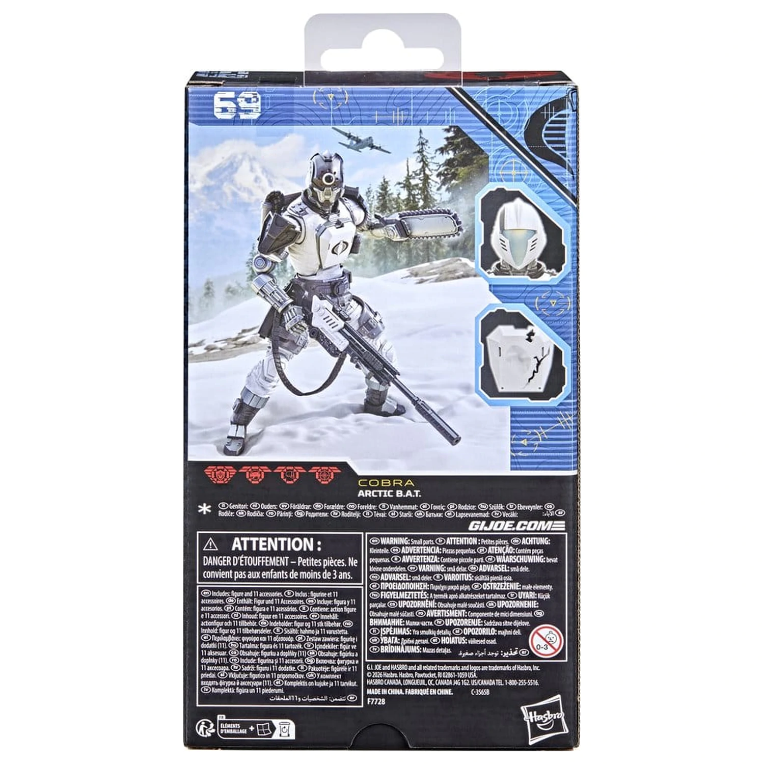 GI Joe Classified Series akční figurka Arctic B.A.T. 15 cm fotografii produktu