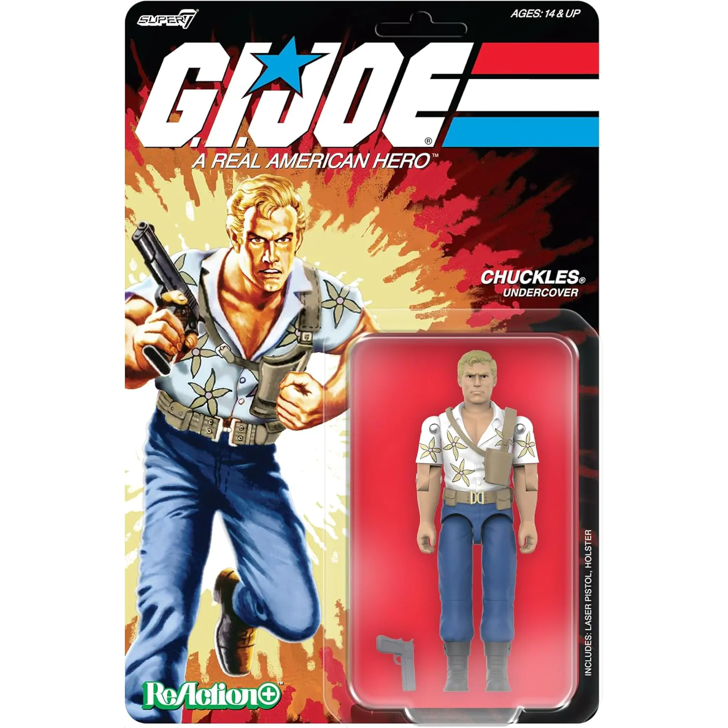 GI Joe ReAction+ akční figurka Wave 07 Chuckles (Movie) 10 cm fotografii produktu