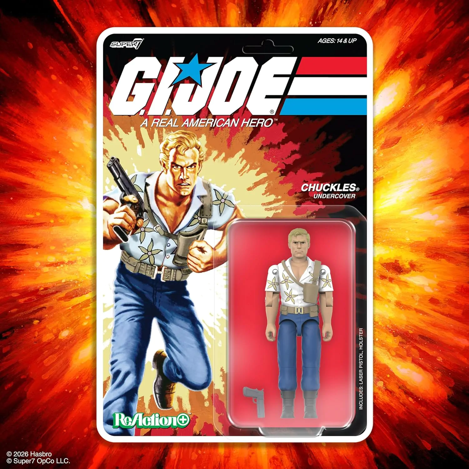 GI Joe ReAction+ akční figurka Wave 07 Chuckles (Movie) 10 cm fotografii produktu